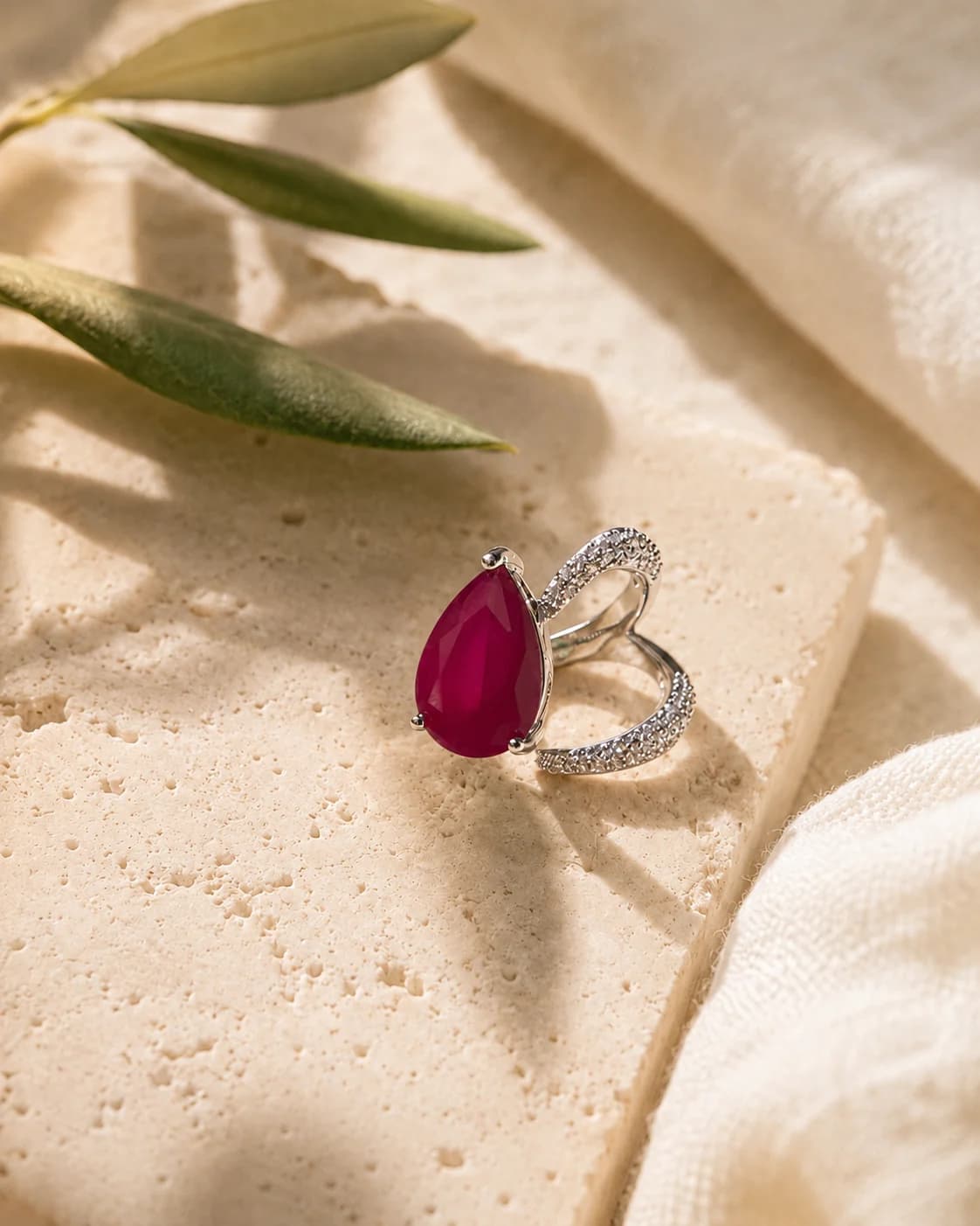 Celeste Ruby Ring
