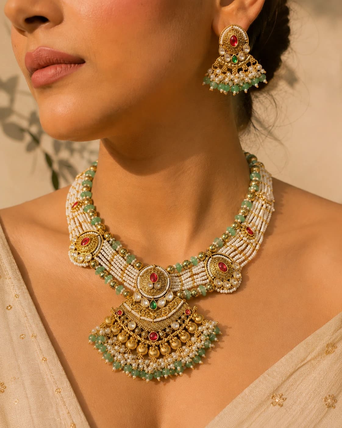 Entix Sets editorial jewellery composition